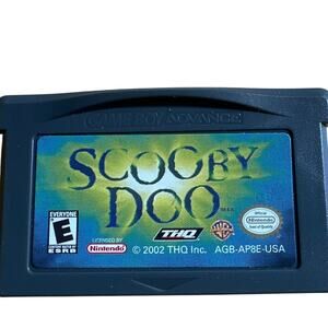 Nintendo Game Boy Advance Scooby Doo GBA Game Cartridge Tested Works